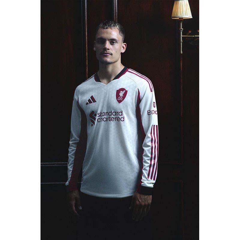 Liverpool Away Shirt 2025/26 Champions League Authentic M.SALAH 11 - Men's-SoccerKits Hub | Buy Soccer Jerseys Online